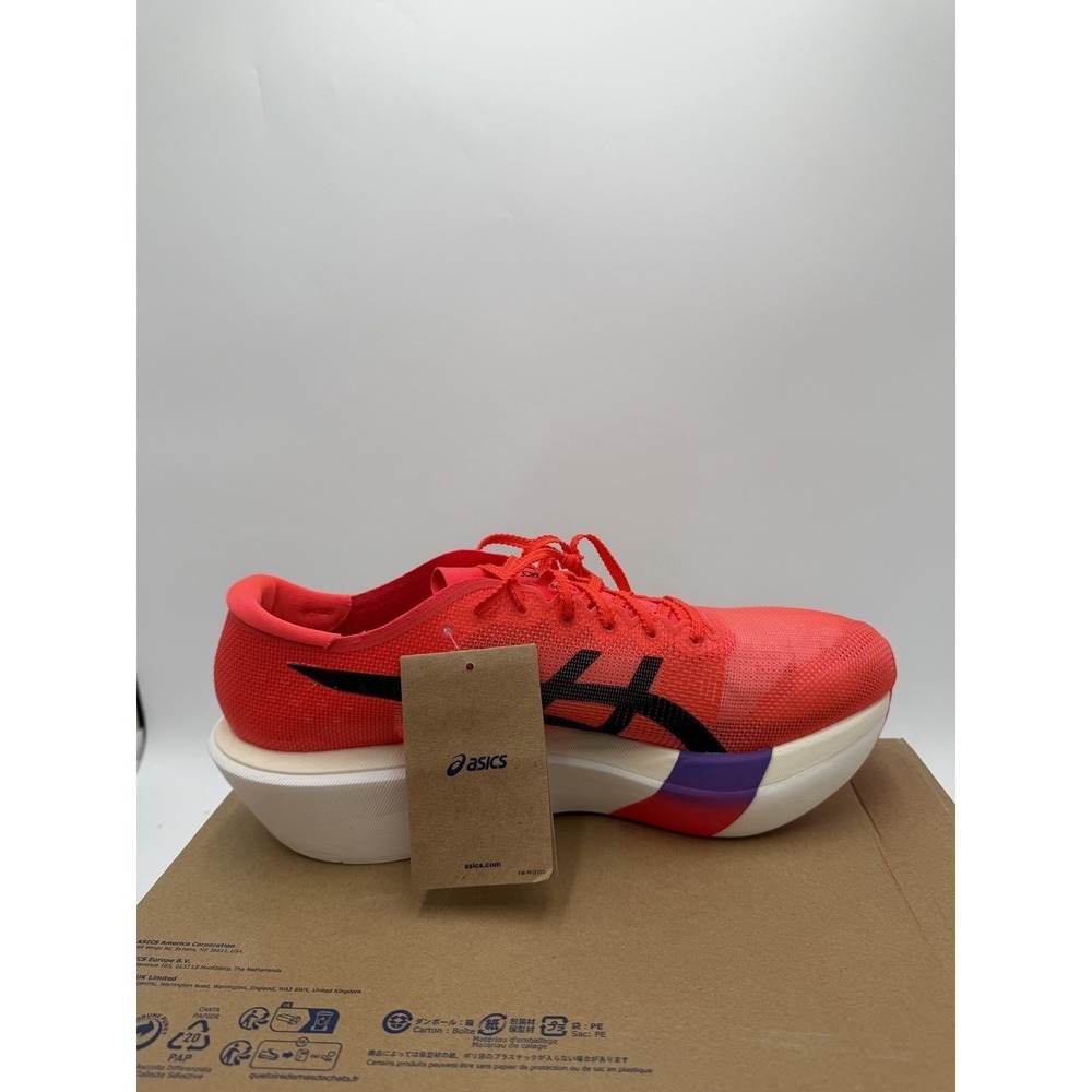 ASICS Women's Metaspeed Sky Tokyo Flash Red/black Size 7.5 NWB No Lid $270 MSRP - Picture 5 of 10